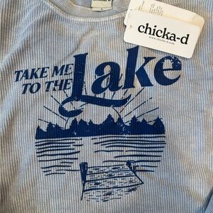 Chicka-D Blue Graphic Tee